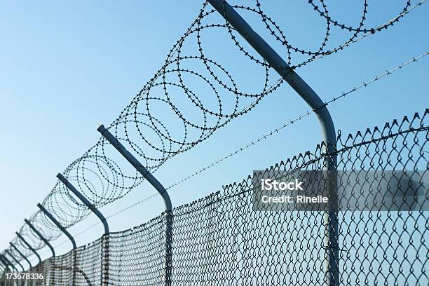 Keep Out Stock Photo - Download Image Now - Adversity, Barbed Wire, Barricade