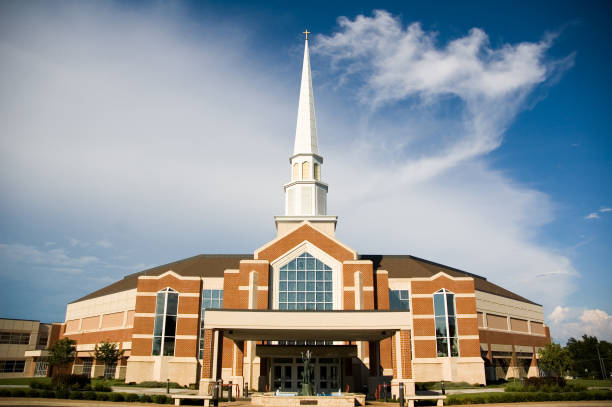 Church of Mega Proportions A Church of Mega Proportions. My place of work. place of worship stock pictures, royalty-free photos & images