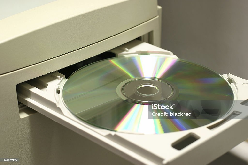 コンパクトディスク - CD-ROMドライブのロイヤリティフリーストックフォト