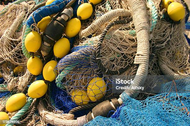 Redes De Pesca - Fotografias de stock e mais imagens de Apanhar - Atividade Física - Apanhar - Atividade Física, Captura de Peixe, Cardume de peixes