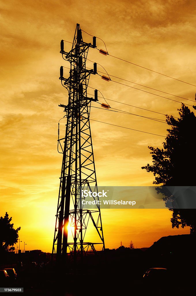 Energie - 004 - Lizenzfrei Aufnahme von unten Stock-Foto