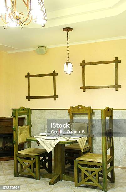 Foto de Mesa Decorada e mais fotos de stock de Almoço - Almoço, Arquitetura, Artigo de decoração