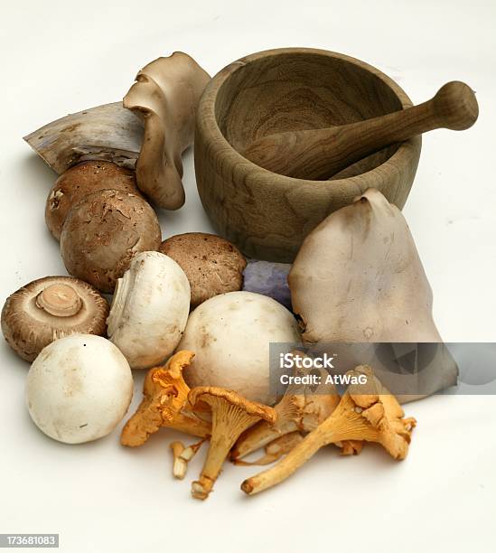 Funghi Boschivi - Fotografie stock e altre immagini di Alimentazione sana - Alimentazione sana, Antipasto misto, Autunno