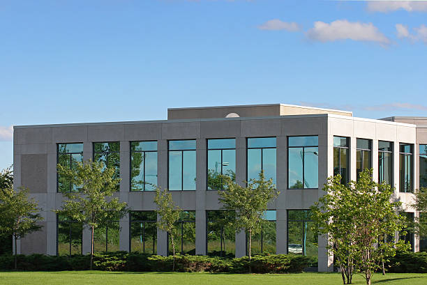 istock Modern Business Center Building 173681909