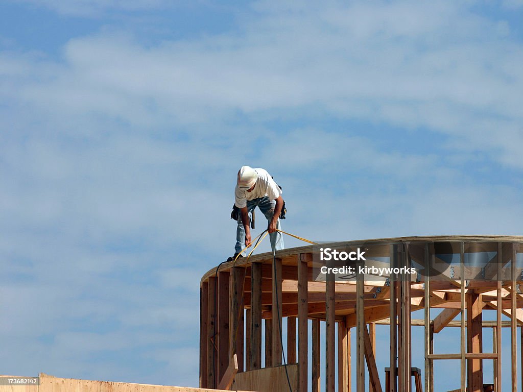 Uomo al lavoro 8 serie - Foto stock royalty-free di Adulto