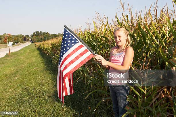 Ragazza Americana - Fotografie stock e altre immagini di Sfilata - Sfilata, Scena rurale, Cittadina americana