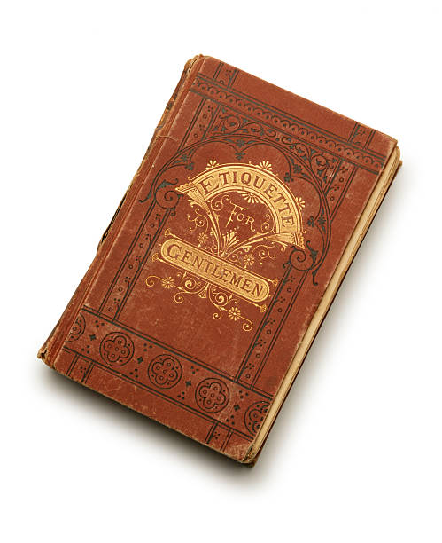 istock Antique Book of Etiquette 173683578