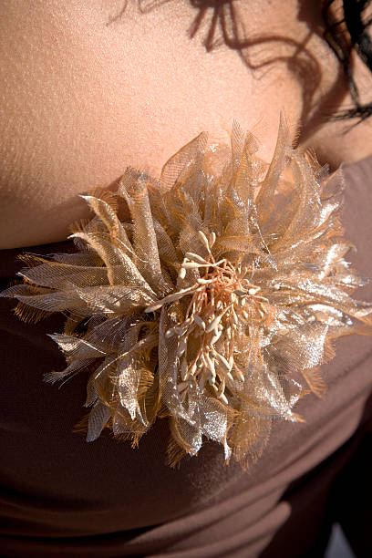 kwiat akcesoriów - breast women cleavage sex zdjęcia i obrazy z banku zdjęć