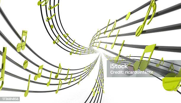 3 D Música Notas Foto de stock y más banco de imágenes de Actuación - Espectáculo - Actuación - Espectáculo, Armonía - Concepto, Arte