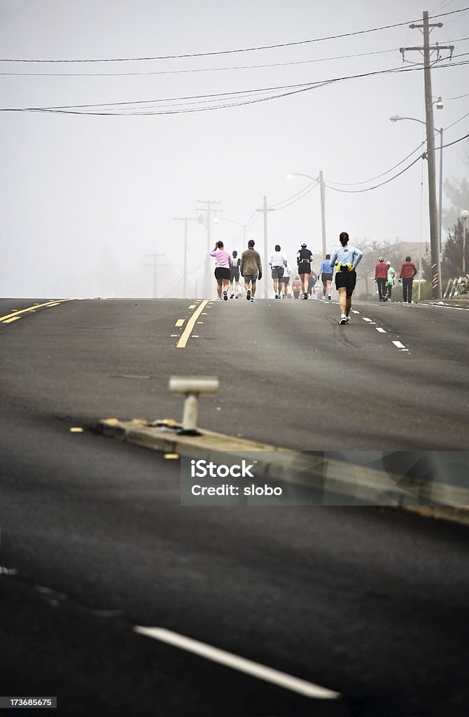 Marathon laufen - Lizenzfrei Athlet Stock-Foto