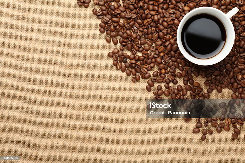 Fundo de Café - Royalty-free Agricultura Foto de stock