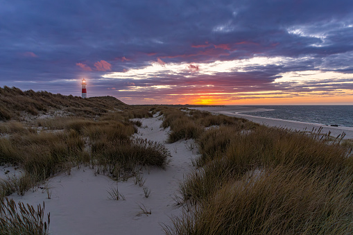 Lighthouse - Sylt, Germany - Sunset