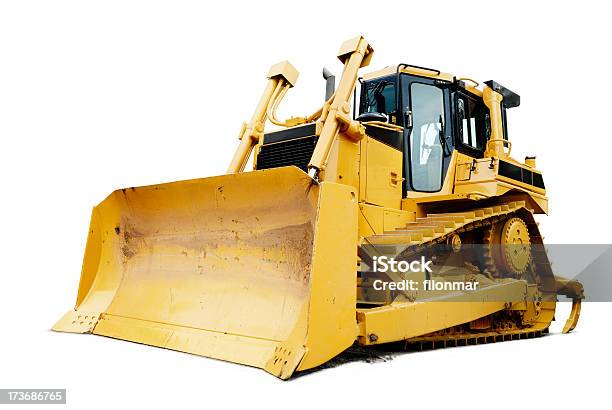 Bulldozer Stock Photo - Download Image Now - Bulldozer, Backhoe, Machinery