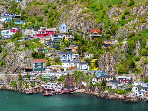 istock Colorful houses in St. John's, Newfoundland, Canada 1736897639