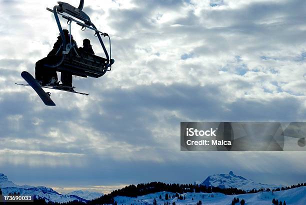 Dem Sessellift Stockfoto und mehr Bilder von Berg - Berg, Erwachsene Person, Extremsport