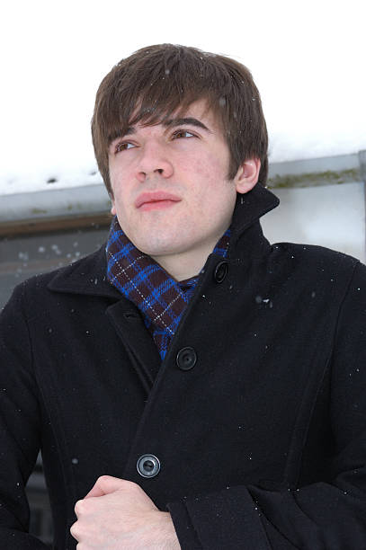 istock Young man in snow 173690580