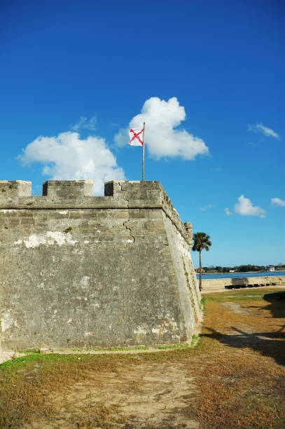 istock Historic Castillo de San Marcos in Saint Augustine Florida 173691626