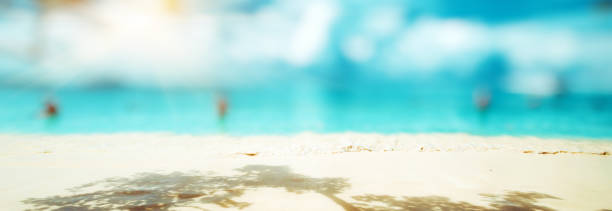 istock Tropical sea wave panorama 1736920015