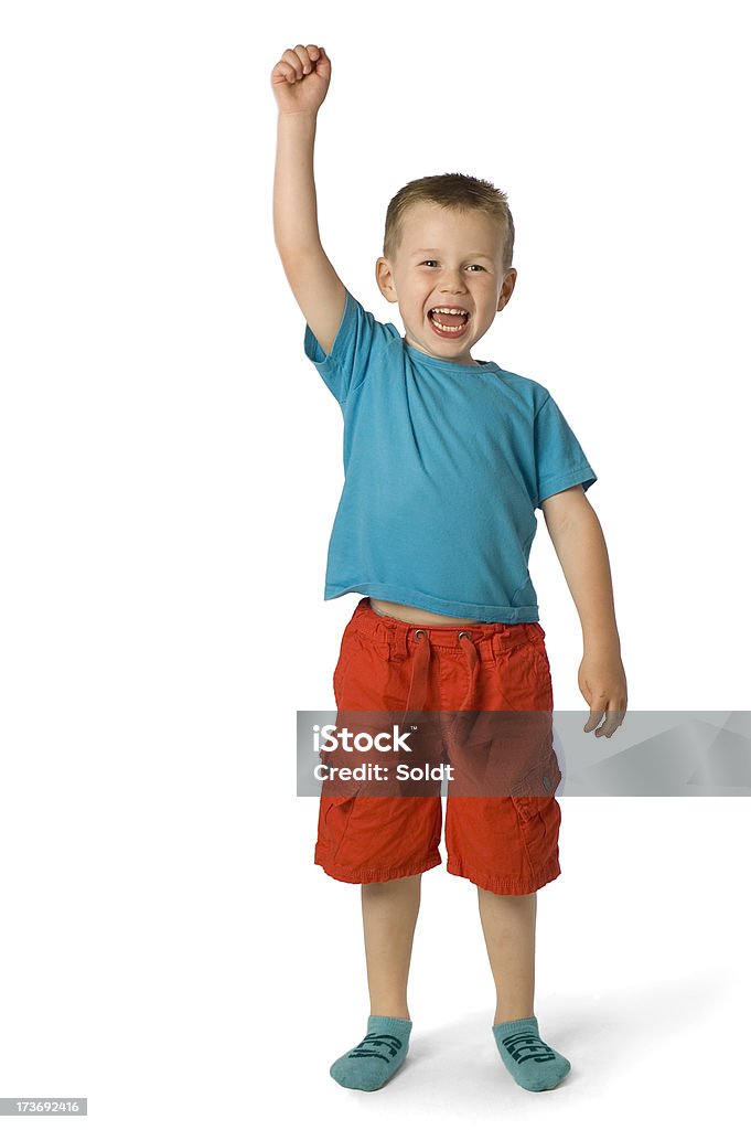 Ganador animando boy / - Foto de stock de Niño libre de derechos