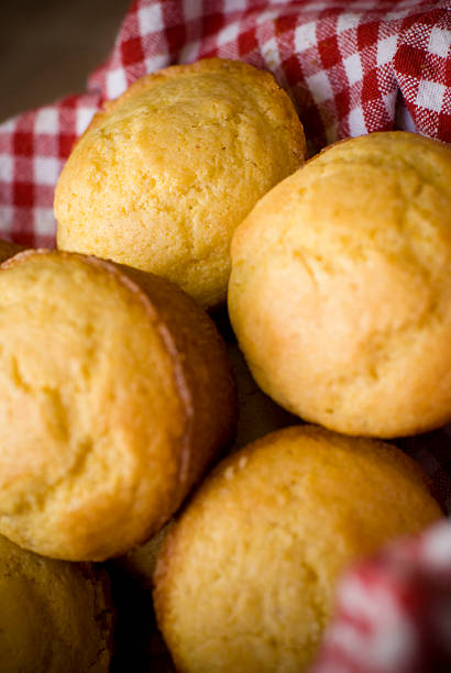 istock Cornbread Muffins in a basket 173692517