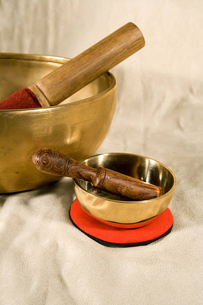 istock Two tibetan Singing bowls 173692655