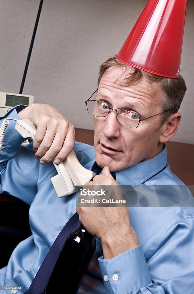 Clown du bureau - Photo de Adulte libre de droits