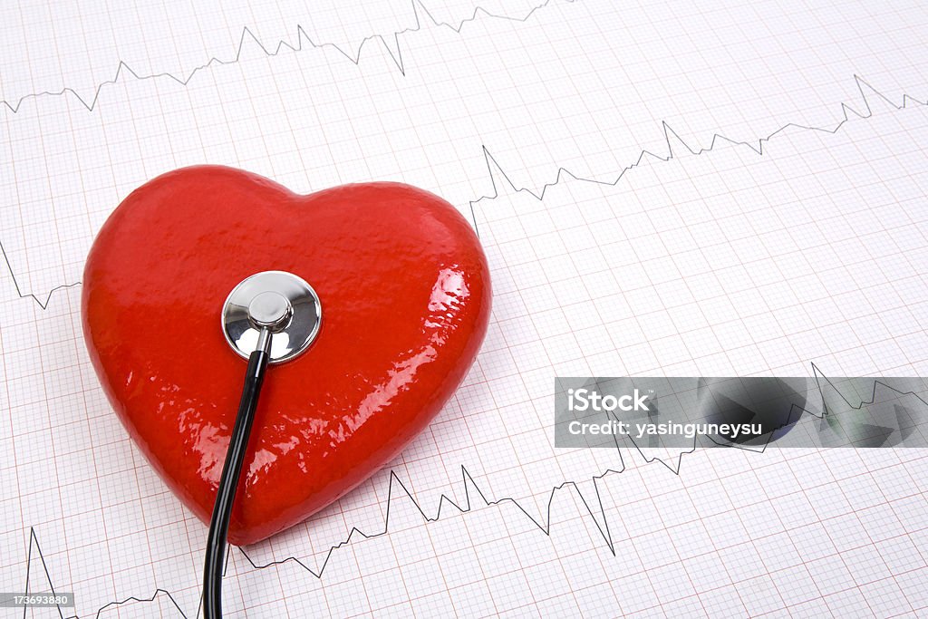 Seria impulsów serca - Zbiór zdjęć royalty-free (Badanie lekarskie)