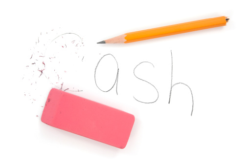 Is your cash getting erasedPlease also see my Eraser Concepts lightbox: