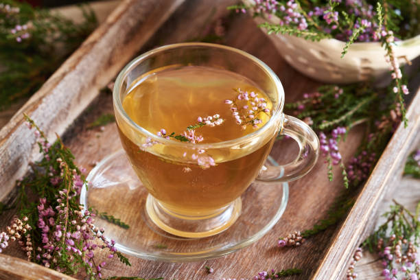istock A cup of heather tea on a table 1736940091