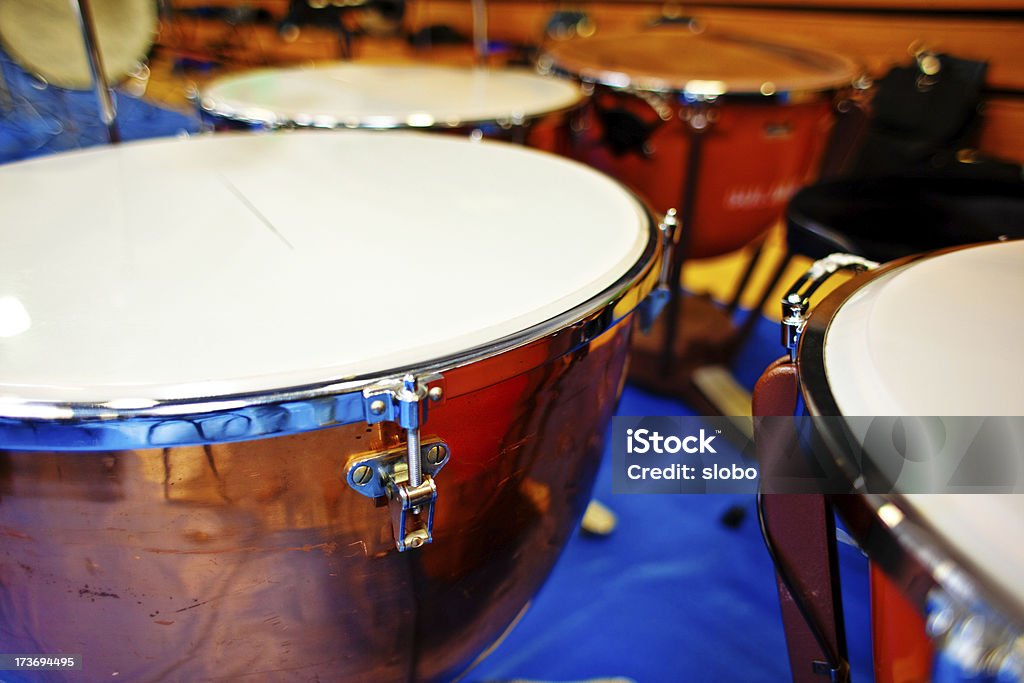 Timbal de orquesta - Foto de stock de Timbal - Tambor sencillo libre de derechos