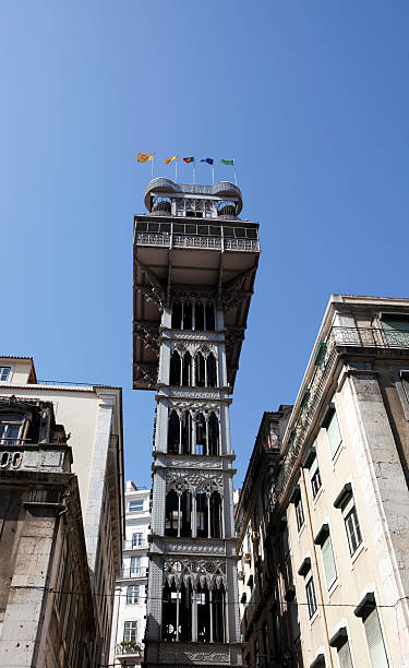 istock Santa Justa Lisbon Portugal Elevator 173694523