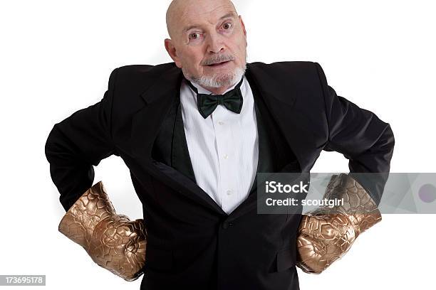 Smoking Pugilista - Fotografias de stock e mais imagens de Homens - Homens, Smoking, 70 anos