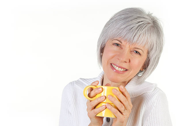 istock Mature Woman Drinking Coffee 173695558