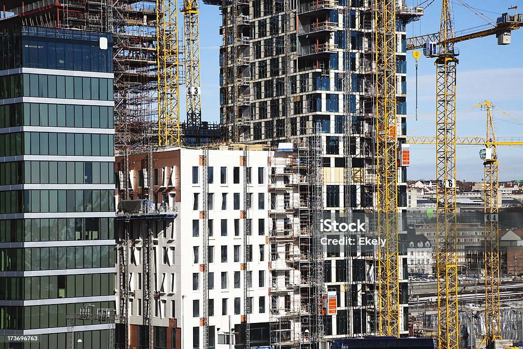 Progetto di costruzione di Oslo. - Foto stock royalty-free di Appartamento