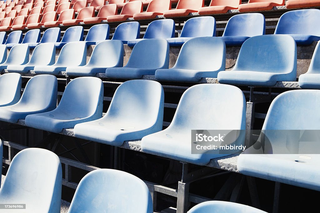 Tribuna su sport stadium - Foto stock royalty-free di Architettura