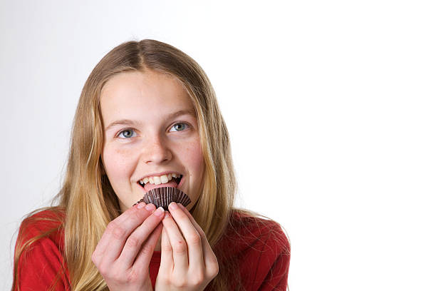 istock Happy Chocolate Girl 173697136