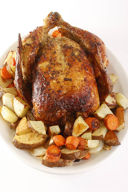 roasted chicken dinner