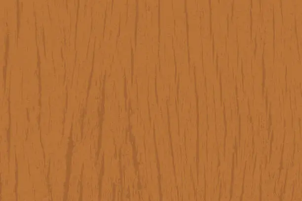 Vector illustration of Brown wood texture background