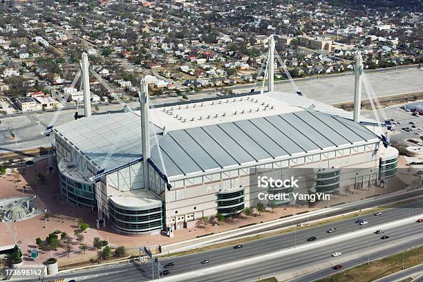 Cityscape With Stadium San Antonio Stock Photo - Download Image Now - San Antonio - Texas, Convention Center, Texas