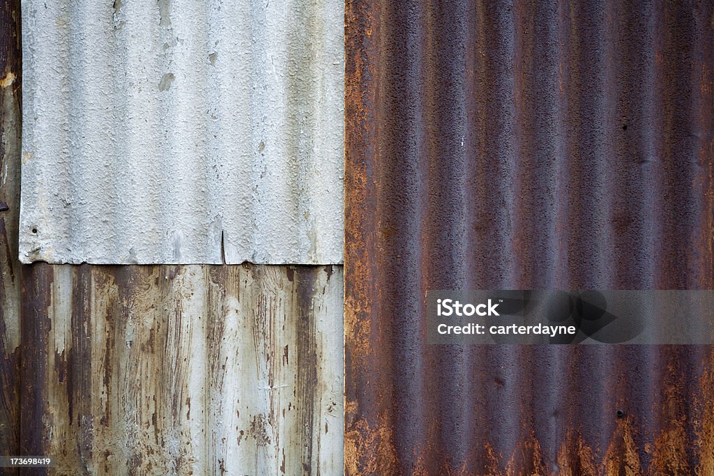 Corugated e textura de Metal fundo - Foto de stock de 2000-2009 royalty-free