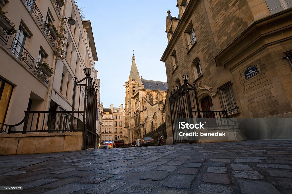 Paris Saint Severin Kirche - Lizenzfrei Paris Stock-Foto