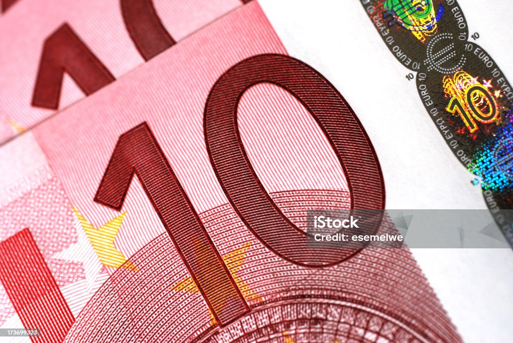 Banconote in Euro - Foto stock royalty-free di Affari