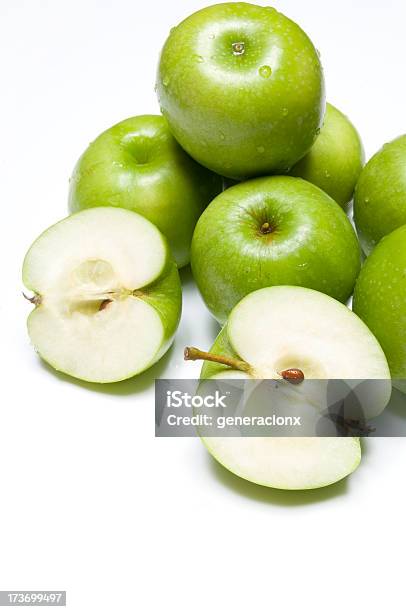 녹색 사과들 0명에 대한 스톡 사진 및 기타 이미지 - 0명, 개발형 광산, 건강한 식생활