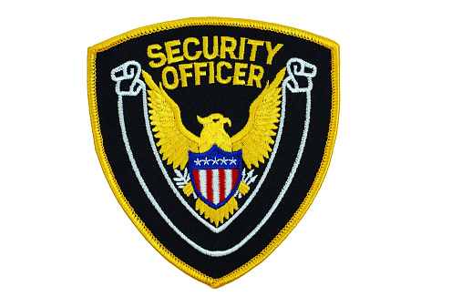 Security officer patch.  