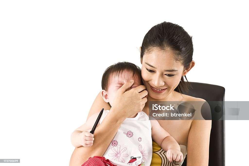 De trabajo mom - Foto de stock de 20-24 años libre de derechos