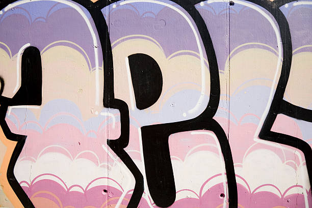 istock Graffiti: vandalism or urban art. Series 173700707