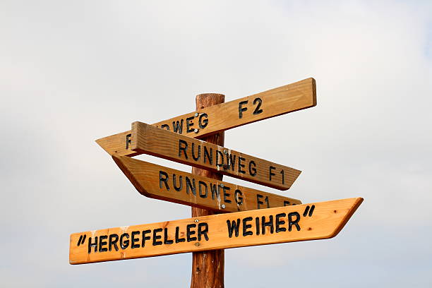 istock Hiking Trail Sign 173700999