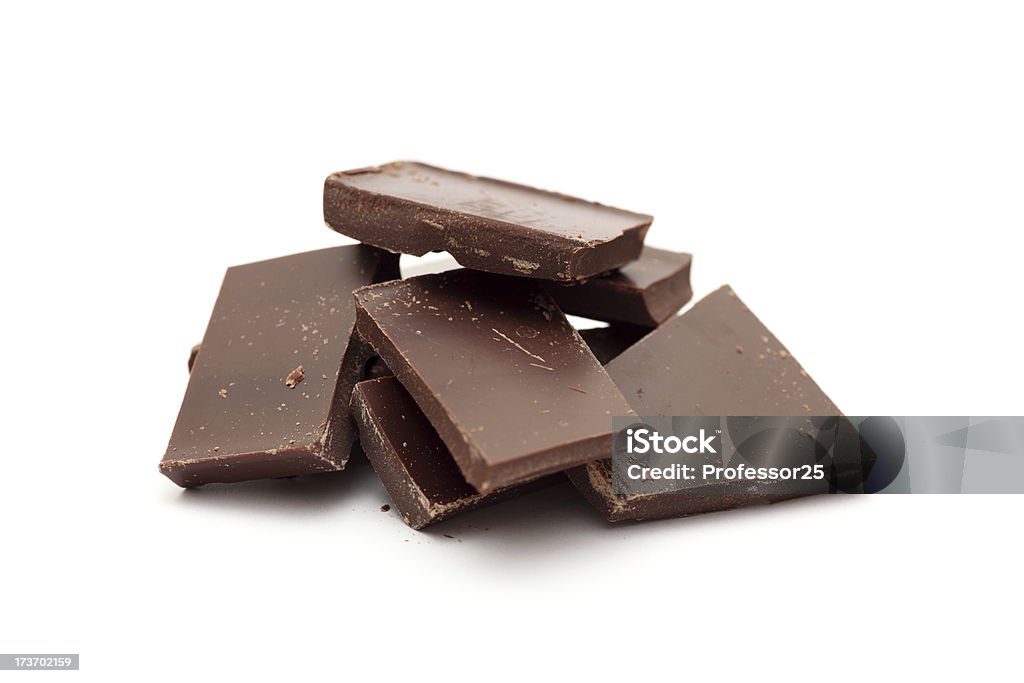Pila de Chocolate - Foto de stock de Blanco - Color libre de derechos