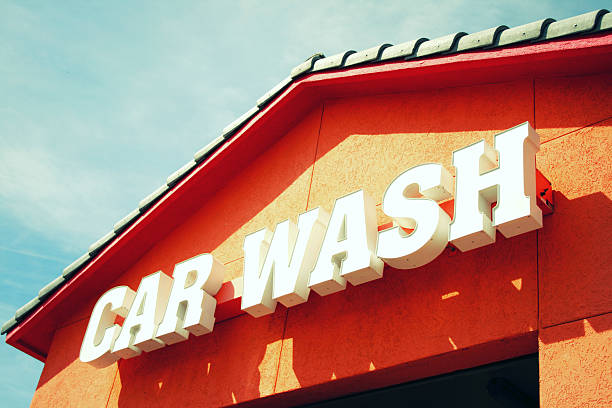 Car Wash stock photo