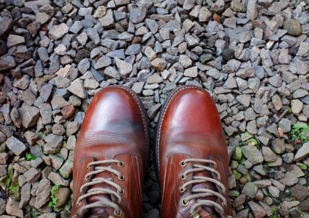 istock A pair of men's boots 1737022831
